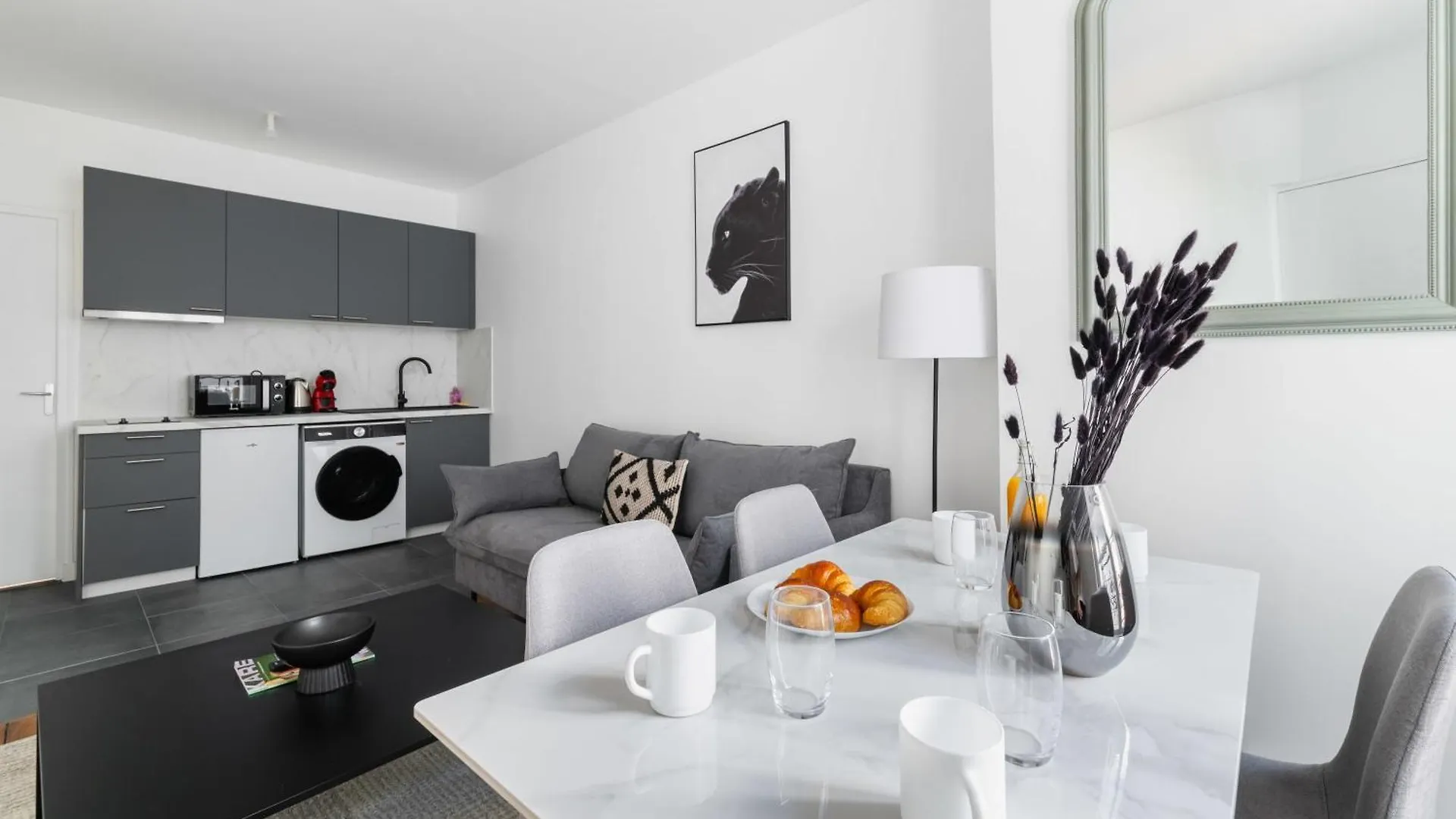 Апартаменты 2 Pieces Refait Neuf Metro Jaures - 19 - 4p - Flat-guest Париж
