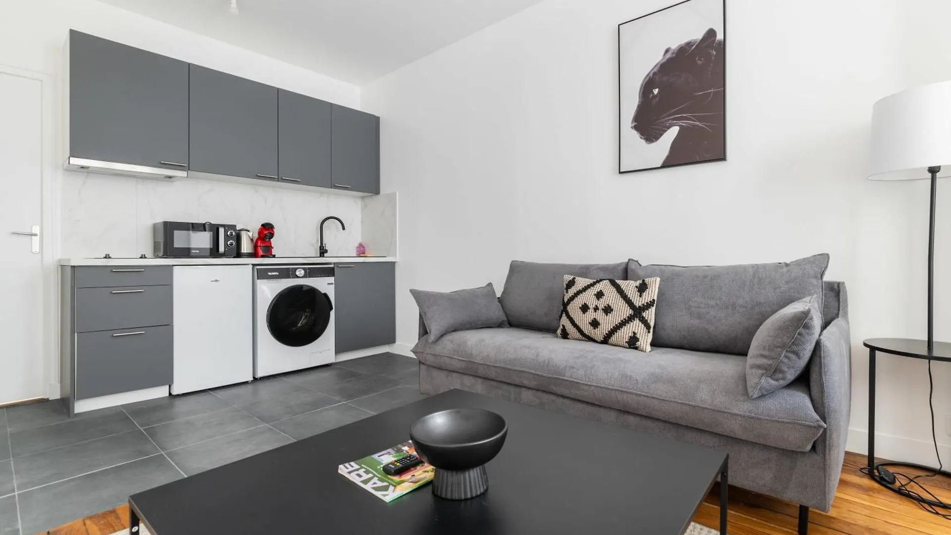 Апартаменты 2 Pieces Refait Neuf Metro Jaures - 19 - 4p - Flat-guest Париж